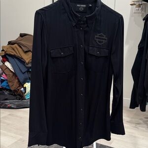 Harley-Davidson Black Long Sleeve Shirt